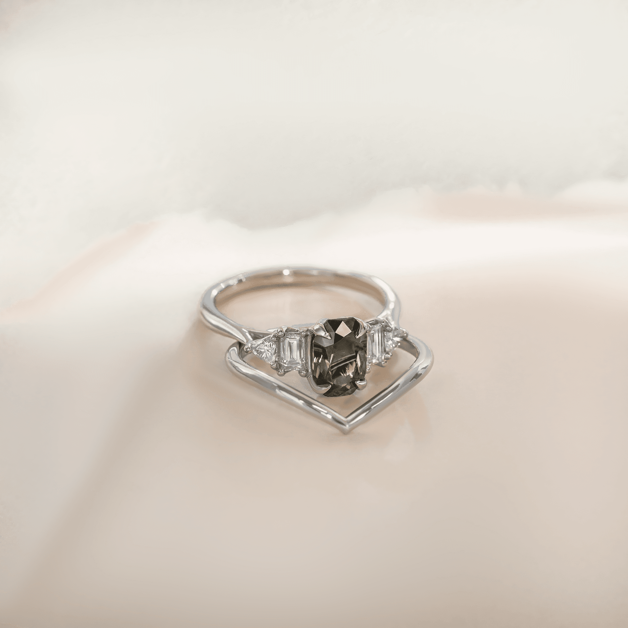 A selection of handcrafted wedding bands